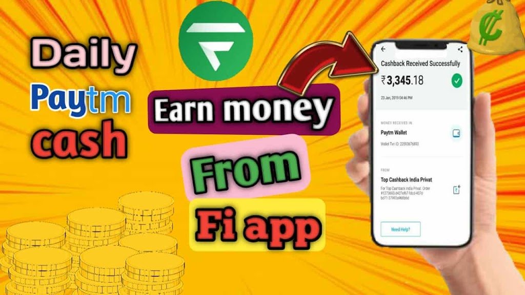 Fi Money App | Get daily cashback of ₹200-₹1000 .