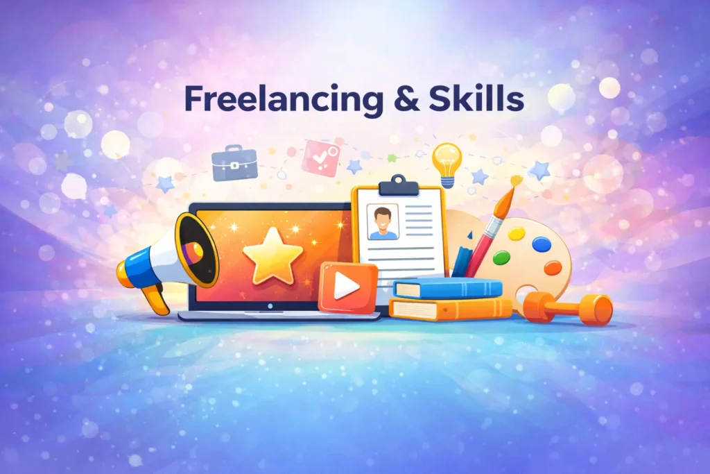 Freelancing & Skills of Sleeping Earners.