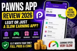 Pawns App Review (2026): Is It Legit or Just a Slow Earning App?