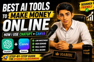 Best AI Tools to Make Money Online in India (How I Use ChatGPT + Canva for Real Client Work)