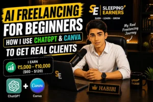 AI Freelancing for Beginners: How I Use ChatGPT and Canva to Get Real Clients